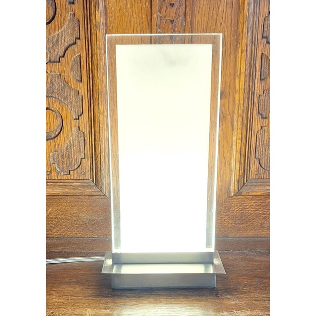 Silver Vintage Table Lamp from Honsel, 2000s For Sale - Image 8 of 8