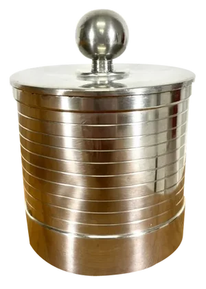 Art Deco Swedish Pewter Lid Jar by Gab, 1938