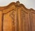 Vintage French Louis XVI Style Carved Oak 4-Door Wardrobe For Sale - Image 5 of 15