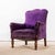 Single Deep Scallop Back Armchair, 1920s For Sale - Image 11 of 11