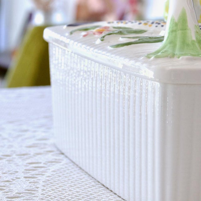 Large Collectible Terrine in Schramberger Majolica, 1960 For Sale - Image 9 of 13