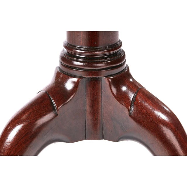 Wood Antique George III Mahogany Side Table For Sale - Image 7 of 11