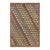 Contemporary Balochi Blue/Red Wool Rug - 4'1''x6'0'' For Sale