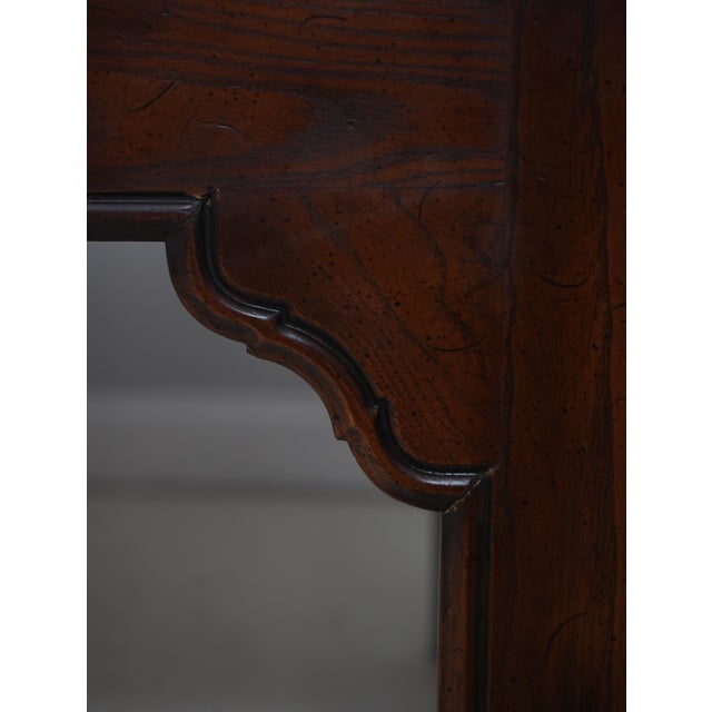 Baker Oak Dining Table With Two Leaves For Sale - Image 13 of 16