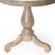 Danielle Marble 24" Pedestal Accent Table, Tan/Beige For Sale In Chicago - Image 6 of 9