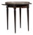 Bouillotte Table with Marble Top and Brass Accents, Antique, France, 19th Century For Sale
