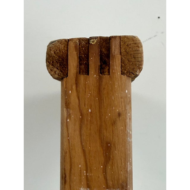 Vintage MorValu Columbus Washboard Co. Galvanized Metal & Wood Washboard For Sale - Image 18 of 18