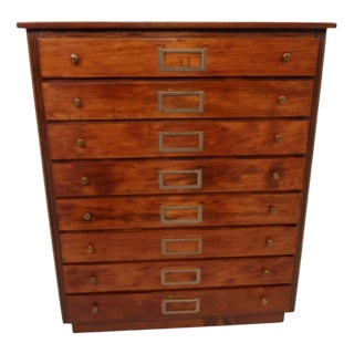 Antique Watchmakers Filing Cabinet with Drawers, 1920s For Sale
