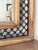 Wood Woven Lattice Work Mirror with Reeded Wooden Frame, 1980s For Sale - Image 7 of 10