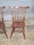 Late 20th Century Pair of Willett Solid Marbelhead Cherry Fan Back Windsor Chairs Made in Usa For Sale In Cleveland - Image 6 of 10