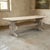 French Country Rustic Country French Solid Stripped Oak Dining Table For Sale - Image 3 of 18