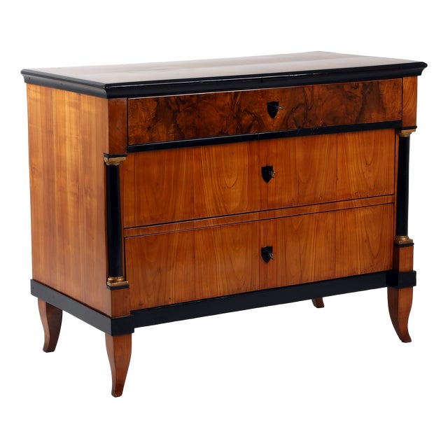 Biedermeier Chest of Drawers in Cherry Wood, 1820 For Sale