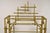 Hollywood Regency Mid 20th Century Hollywood Regency Faux Bamboo Chinese Chippendale Pagoda Gold Etagere Bookcase For Sale - Image 3 of 12