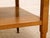 Mid-Century Modern Vintage Two-Tier Wood Side Table For Sale - Image 3 of 12