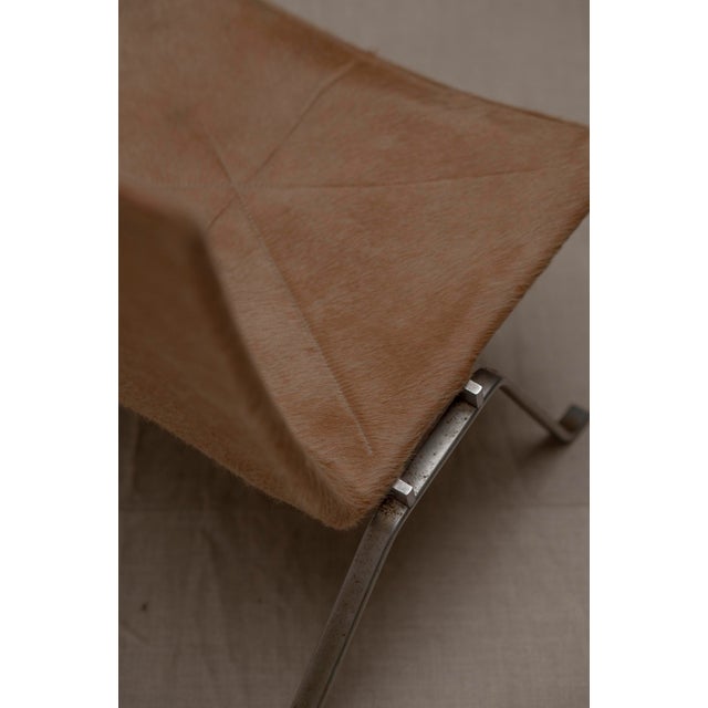 Metal PK22 Lounge Chair by Poul Kjærholm for Fritz Hansen, 1980s For Sale - Image 7 of 14