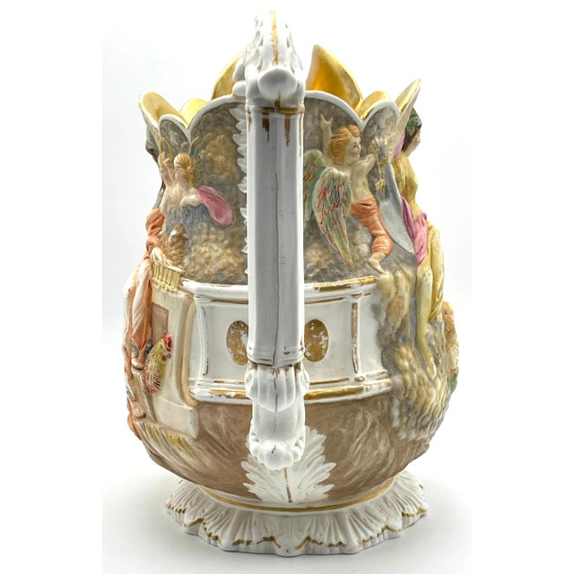 1851 Great Exhibition 'Wisdom and Providence' Pitcher by Samuel Alcock For Sale - Image 4 of 12