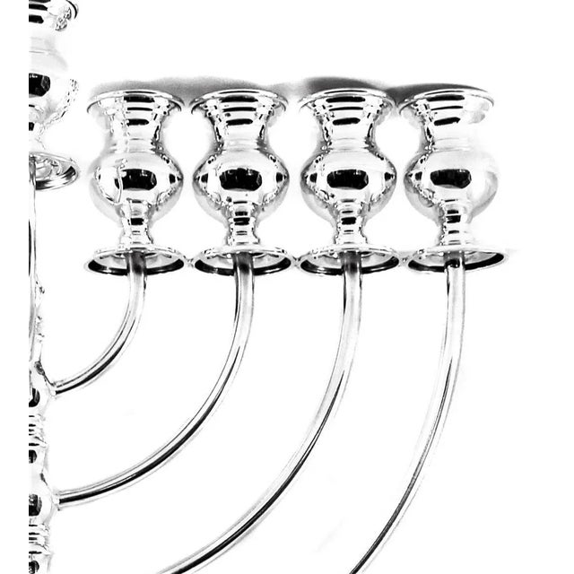 Sterling Menorah For Sale - Image 4 of 7