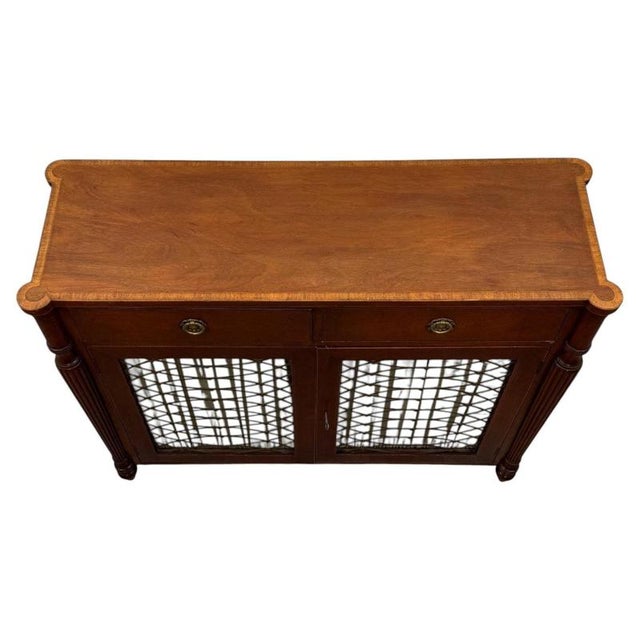 2000 - 2009 19th Century English Mahogany Regency Cupboard For Sale - Image 5 of 13