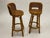 Mid Century Modern Woven Rattan Barstools - a Pair For Sale - Image 12 of 13
