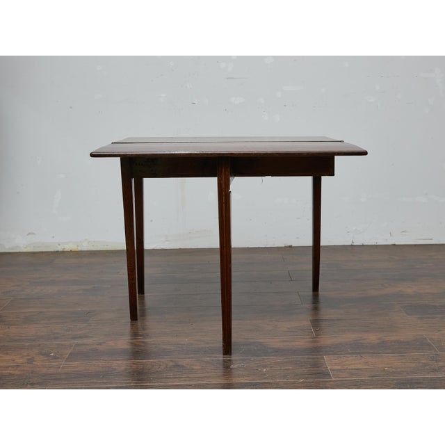 English Georgian English Oak Lift-Top Table, Circa 1800 – Versatile Antique Desk For Sale - Image 3 of 12