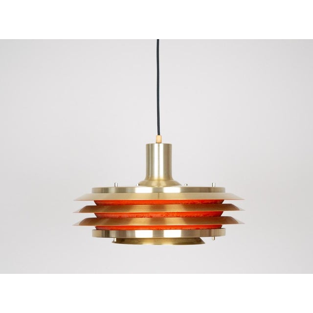 Trava lamp from the 1960s, designed by Carl Thore (Sigurd Lindkvist), manufactured by the Swedish company Granhaga...