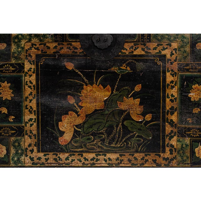 Antique Chinese Opera Trunk 1900 Late Qing Dynasty For Sale - Image 12 of 16