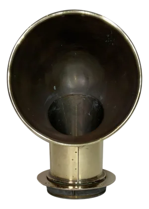 Solid Brass Deck Cowl from a Boat by Perko