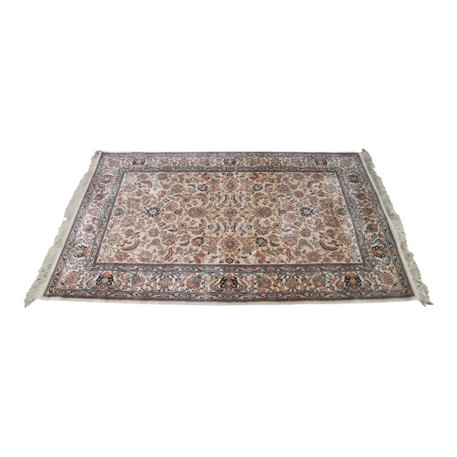 Karastan 100% Wool Oriental Palmette Animal 738 Area Rug Carpet Mat 9' X 6'' For Sale