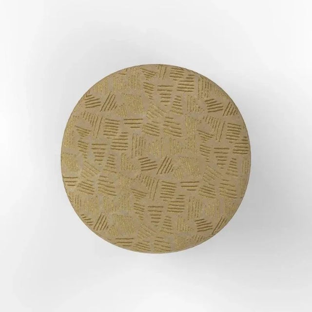 Collector Cassette Pouf in Linen Kuba by Alter Ego Studio For Sale - Image 4 of 7