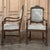 Burnt Umber Set of 8 Antique French Louis XIV Dining Chairs Includes 2 Armchairs For Sale - Image 8 of 17