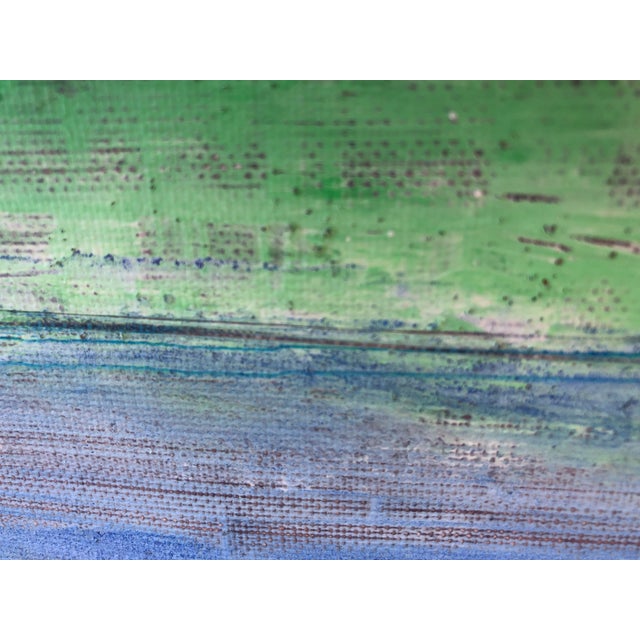 Cassandra Auker Original Painting “Gulf Coast”, Mixed Media on Canvas Paper For Sale - Image 4 of 9