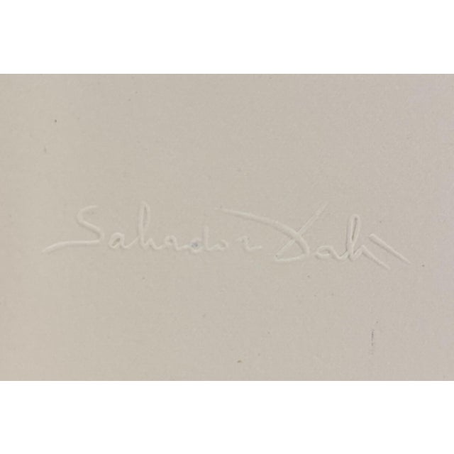 Salvador Dali "Surrealist Crutches" Etching, 1971 For Sale - Image 10 of 10