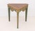 Wood Louis XVI Style Green Painted Walnut Side Table For Sale - Image 7 of 7