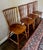 Set 4 Birdcage Chairs Farmhouse-Chic Solid Maple 1860s Plank Seats Spindle Backs For Sale - Image 10 of 10
