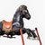 Vintage Painted Tin Plate Rocking Horse from Mobo, 1960s For Sale - Image 9 of 9