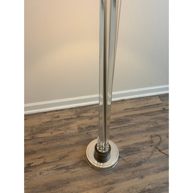 Restoration Hardware Vintage Glass Rod Floor Lamp For Sale - Image 15 of 16