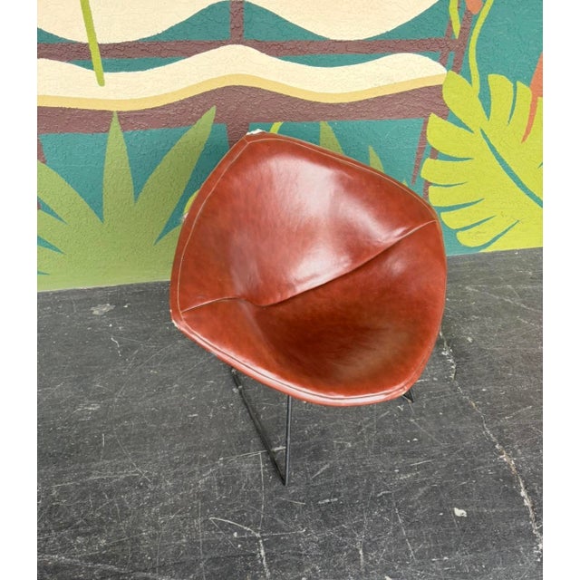 Mid-Century Modern Mid Century Harry Bertoia for Knoll Diamond Chair For Sale - Image 3 of 11