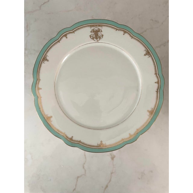 Pillivuyt et Cie Set of 17 Pillivuyt Et Cei Plates For Sale - Image 4 of 9