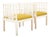Armchairs in Wooden Frame, Set of 2 For Sale
