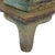 Vintage Japanese Cast Iron Pagoda Garden Lantern Verdigris Marked Japan For Sale - Image 9 of 15