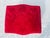 90's Vintage French Style Red Upholstery Footstool For Sale In New York - Image 6 of 8