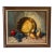 Mid-20th Century Still Life Fruit and Brass Platter, Impasto Oil on Canvas, Signed by Artist For Sale