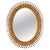 Mid-Century Rattan Wall Mirror in style of Franco Albini, Italy, 1960s For Sale - Image 10 of 10