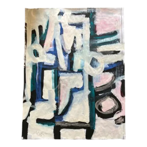 Contemporary Original Wayne Cunningham Abstract Painting