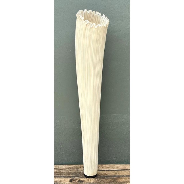 Mid-Century Modern Vintage Aqua Creations Sculptural Fabric Floor Lamp For Sale - Image 3 of 12