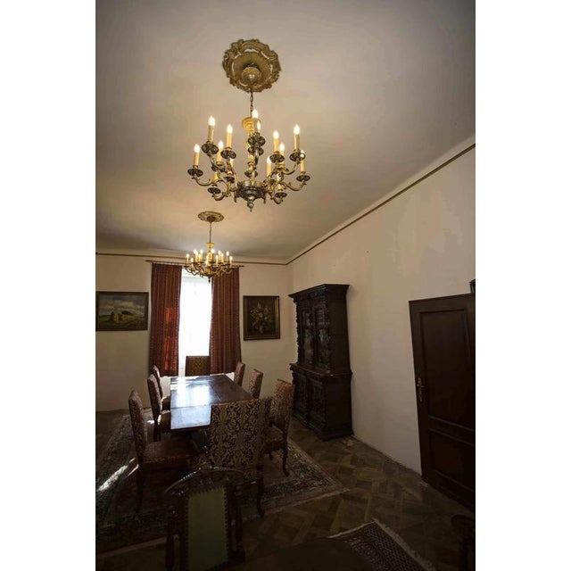 Rococo Style 8-Armed Chandelier For Sale - Image 10 of 11