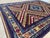 Vintage Kazak Wool Rug, Sunburst Medallion For Sale - Image 4 of 11