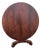 Antique American 19th C Mahogany Round Tilt-Top Dining Table Elegant Carved Base For Sale