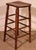 Tan 19th Century Elm Bar Stool For Sale - Image 8 of 11