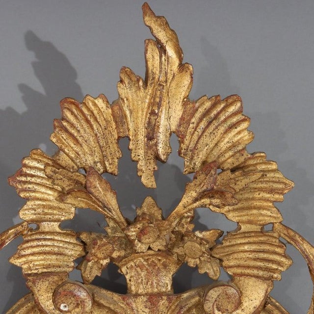 Pair of Antique French Louis XIV Gilt Wood Mirrors C1920 For Sale - Image 17 of 18